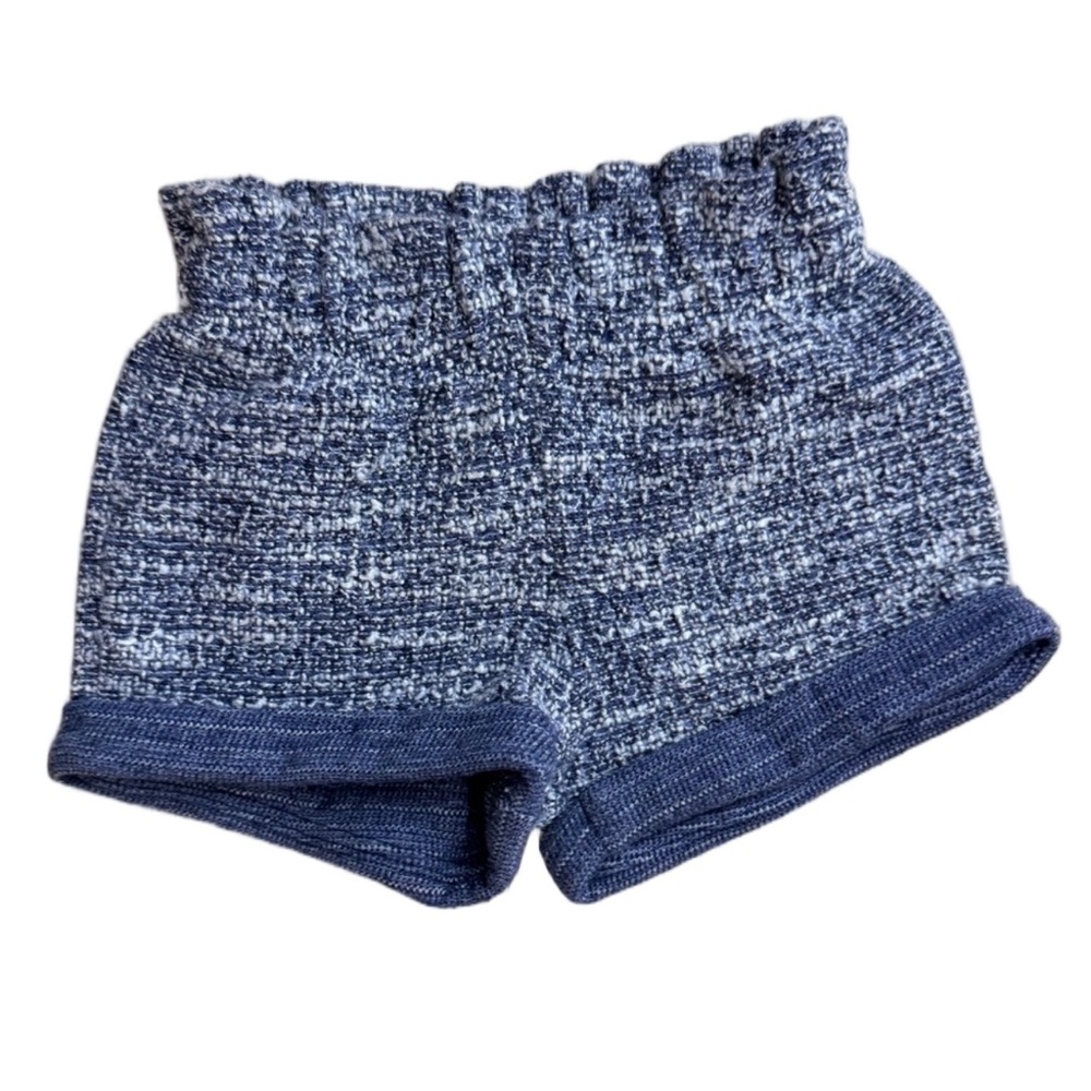 Made Kids Cozy Knit Kids Shorts - Blue. Size 3t. Great Condition